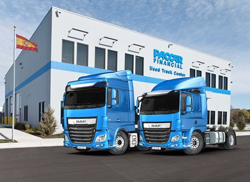 PACCAR Financial Used Truck Center in Madrid, Spain (Rendering)