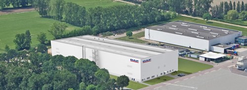 DAF Westerlo, Belgium Cab Paint Facility (Architectural Drawing)