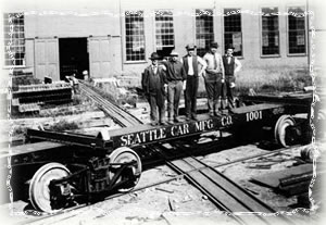  Seattle Car Mfg. Co. rail car