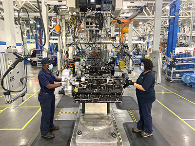 PACCAR Engine Factory in Columbus, Mississippi