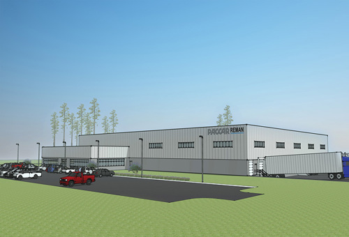 PACCAR Engine Remanufacturing Facility in Columbus, Mississippi (Rendering)